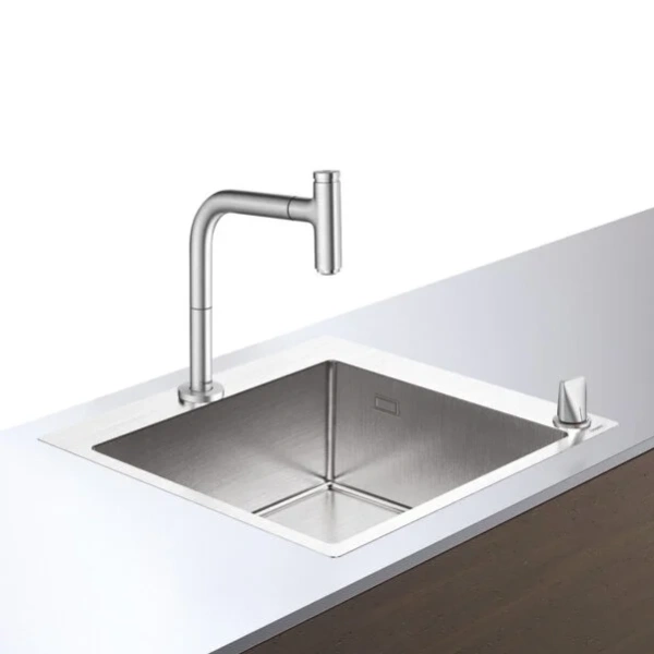 Мойка для кухни Hansgrohe C71-F450-06 55 см хром 43201000