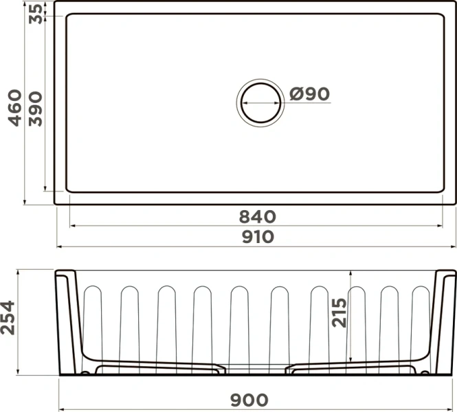 Мойка для кухни Omoikiri Mikura 49970 91 см врезная