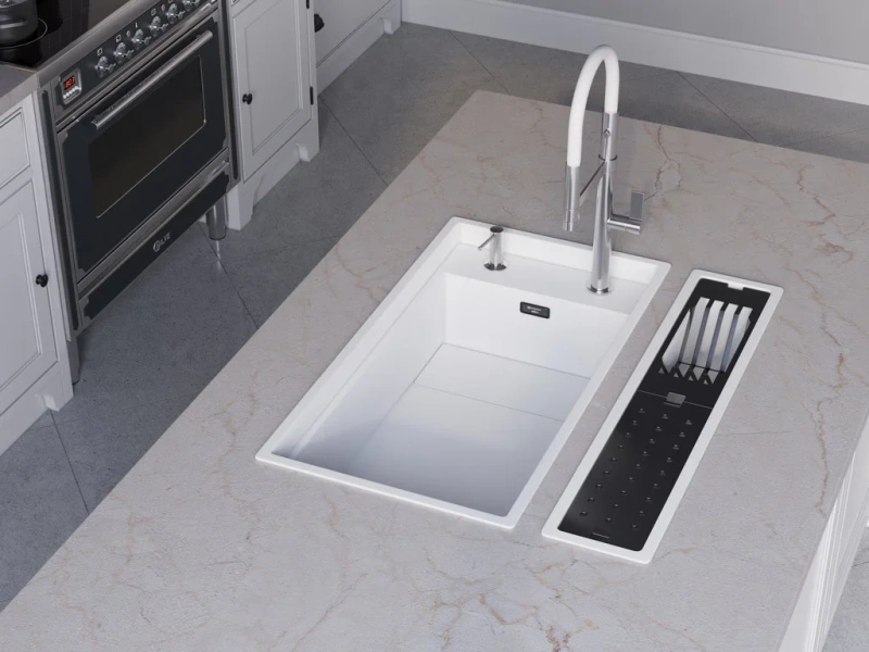 Мойка для кухни Omoikiri Kinaru Pro 86-U/I 499 86 см прямоугольная