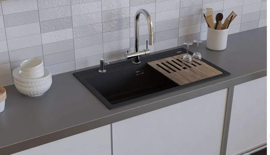 Мойка для кухни Omoikiri Kitagawa 86-LB 4993 86 см с разделочной доской