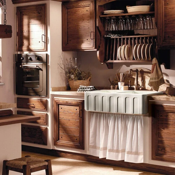 Мойка для кухни Kerasan Hannah 80 см белая 545001