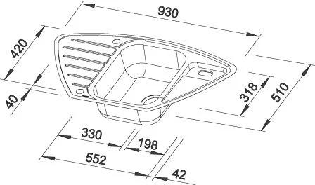 Мойка для кухни Blanco Lantos 9 E/-IF