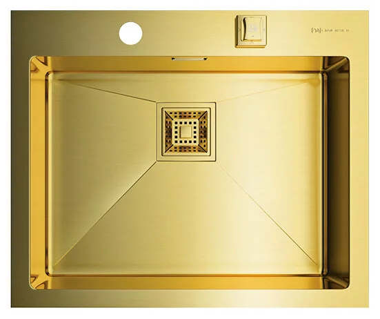 Мойка для кухни Omoikiri Akisame 59-LG 59 см светлое золото 4973082