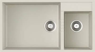 Мойка для кухни Omoikiri Tedori 86-2-LB 4993 86 см искусственный гранит