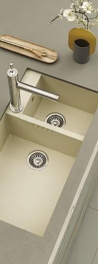 Мойка для кухни Omoikiri Tedori 86-2-LB 4993 86 см искусственный гранит