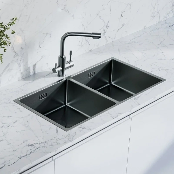 Мойка для кухни Lemark Proran 90 см графит 9936139