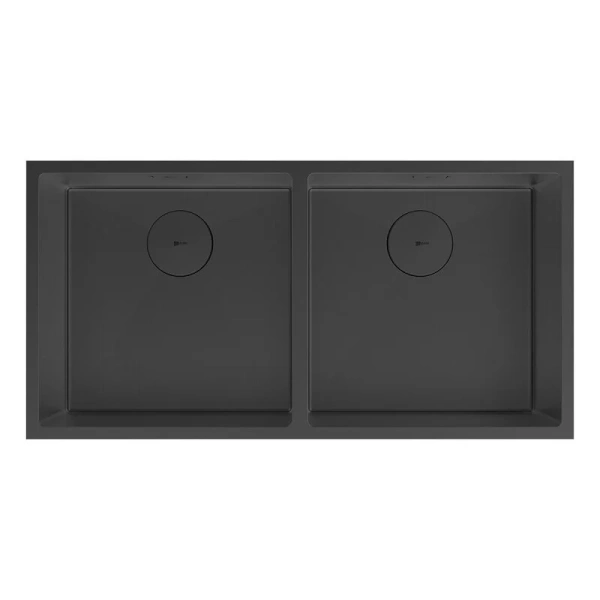 Мойка для кухни Lemark Proran 90 см чёрный матовый 9932140