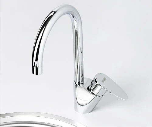 Смеситель для кухни WasserKRAFT Leine хром 3507