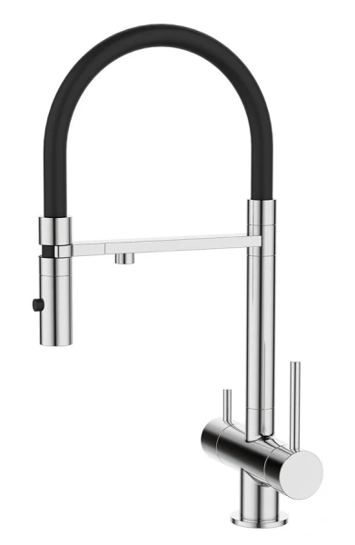 Смеситель для питьевой воды IDDIS Ace с гибким изливом хром ACESBFFi05