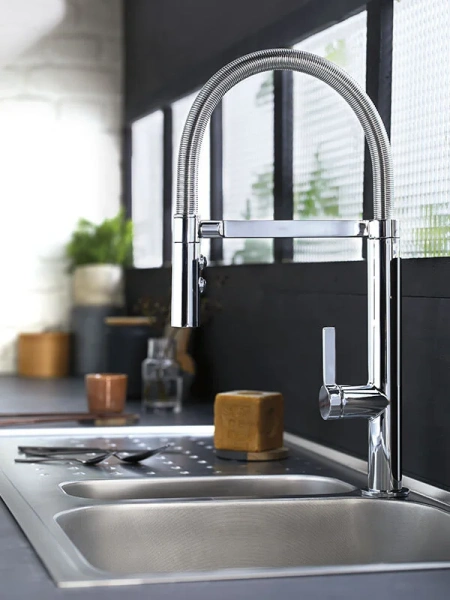 Смеситель для кухни Jacob Delafon Spirale хром E23310-CP