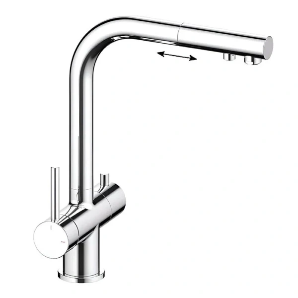 Смеситель для питьевой воды Timo Saona хром 2356/00FL