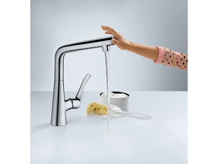 Смеситель для кухни однорычажный Hansgrohe Metris Select 260