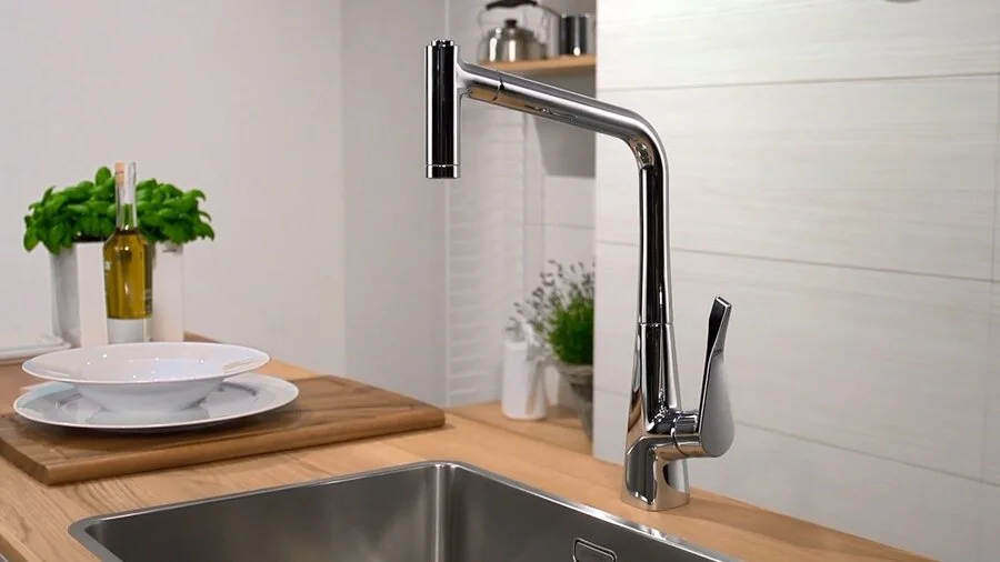 Смеситель для кухни Hansgrohe Metris M71 14834 однорычажный
