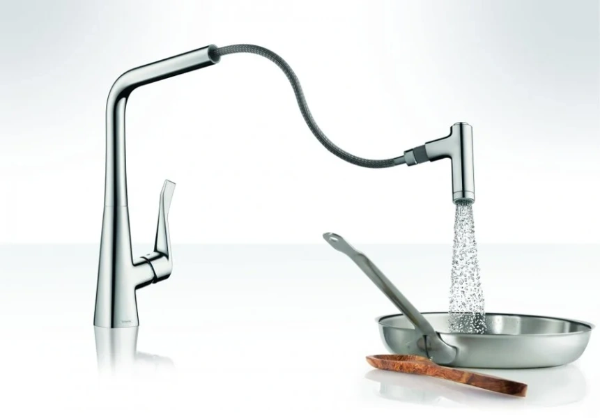 Смеситель для кухни Hansgrohe Talis Select M51 72822 с поворотным изливом
