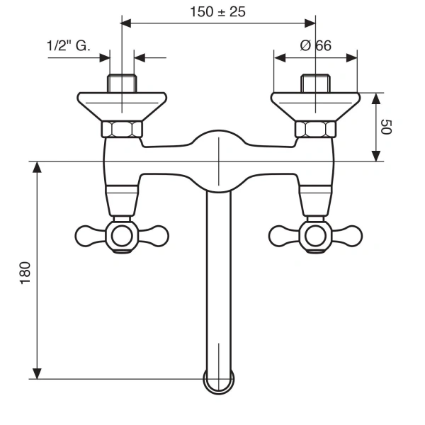 Смеситель для кухни Emmevi Deco Classic 12005S