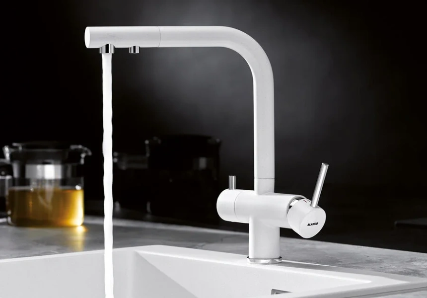 Смеситель для питьевой воды Blanco Fontas II белый 525141