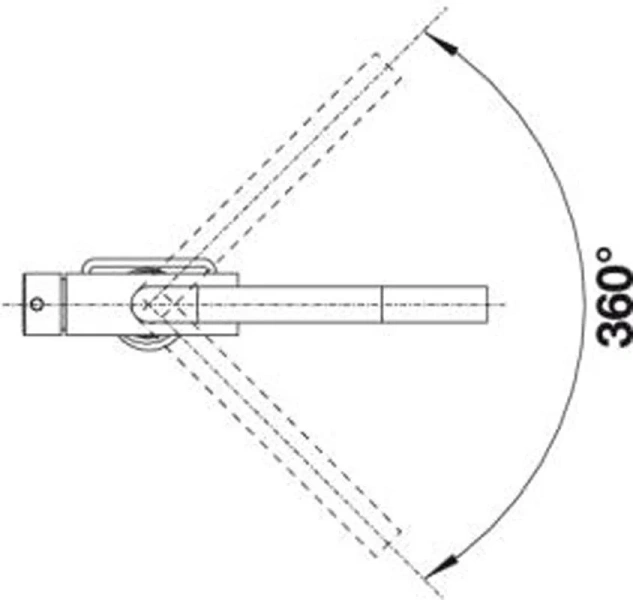 Смеситель для питьевой воды Blanco Fontas II алюметаллик 525140