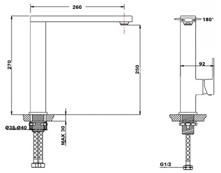 Смеситель для кухни Timo Selene хром 2066FN chrome