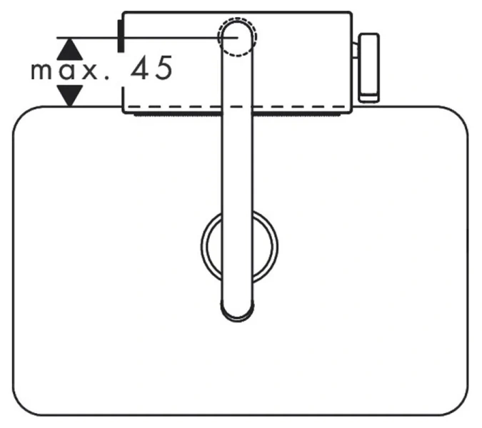 Смеситель для кухни Hansgrohe Aquno Select черный матовый 73831670