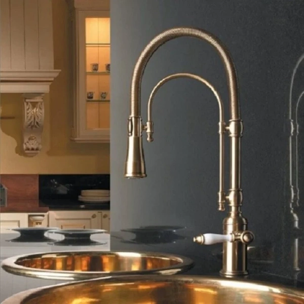 Смеситель для кухни Nobili Charlie бронза CH75300BR Staron