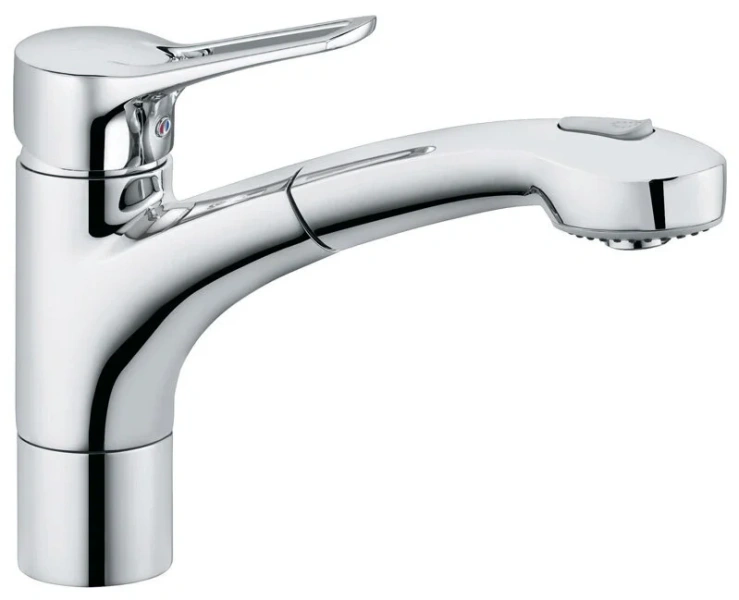 Смеситель для кухни Kludi MX 39941 с выдвижным изливом