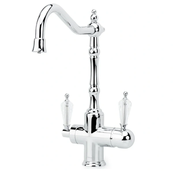 Смеситель для питьевой воды Boheme Kitchen хром ручка Swarovski 113-SW