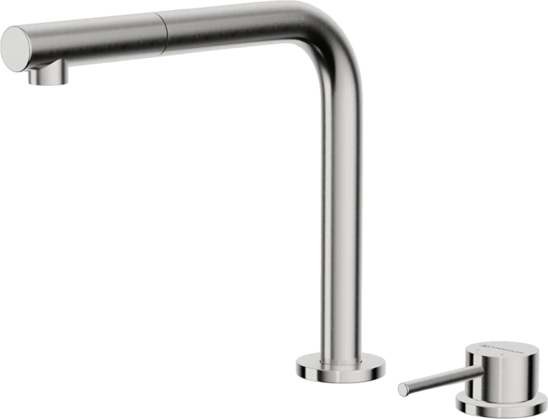 Смеситель для кухни Omoikiri Nara-S-BN нержавеющая сталь 4994329