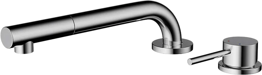 Смеситель для кухни Omoikiri Nara-S-BN нержавеющая сталь 4994329