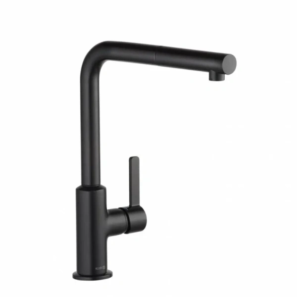 Смеситель для кухни Kludi L-ine черный матовый 408513975