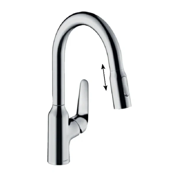Смеситель для кухни Hansgrohe Focus M42 71801 с вытяжным душем