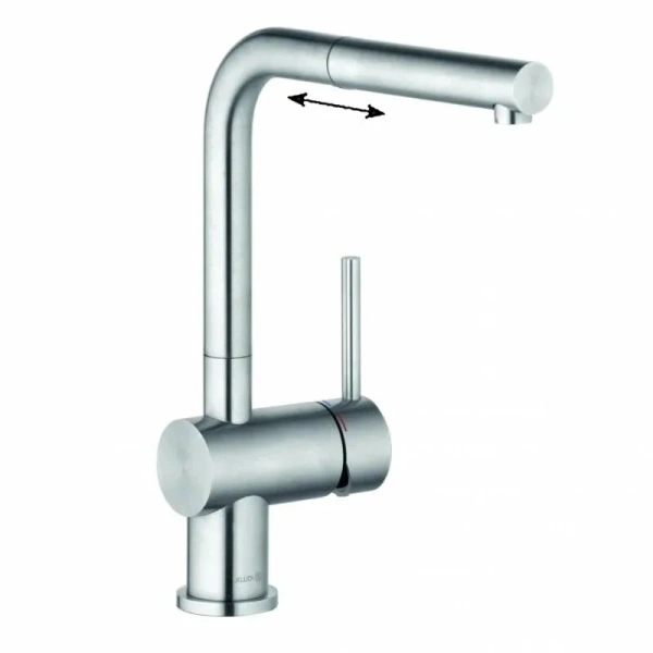 Смеситель для кухни Kludi Steel нержавеющая сталь 45851F877