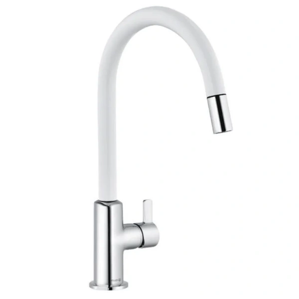 Смеситель для кухни Kludi Bingo Star белый матовый/хром 468519378