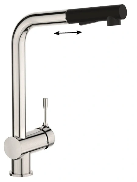 Смеситель для кухни Ideal Standard Ceralook BC178 с выдвижным изливом