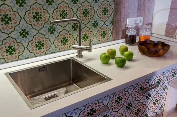 Смеситель для кухни Omoikiri Nagano-BN + Pure drop Lite нержавеющая сталь 4011.8028