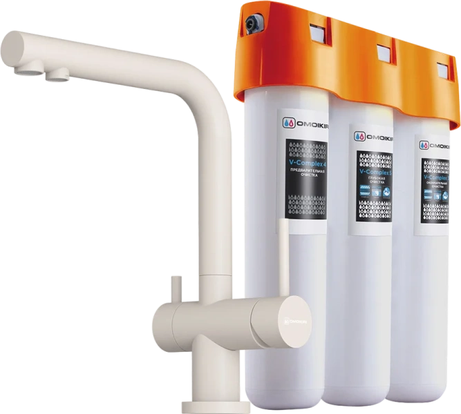 Смеситель для кухни Omoikiri Nagano-PA-P пастила 4216.8028P