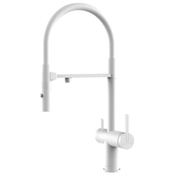 Смеситель для питьевой воды Paulmark Gravity белый матовый Gr213888-WH