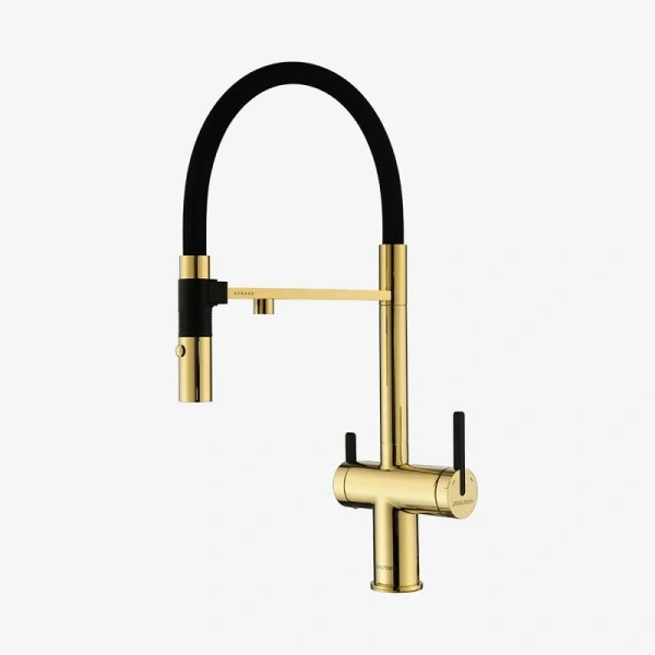 Смеситель для питьевой воды Paulmark Gravity золото Gr213888-G