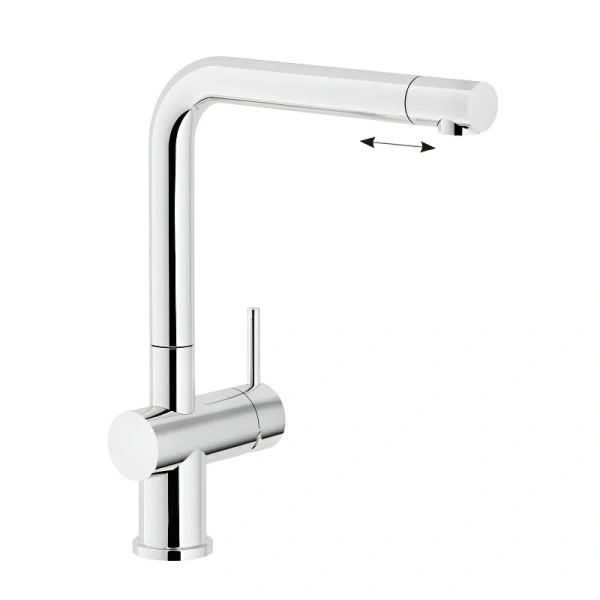 Смеситель для кухни Nobili Live LV00113 с поворотным изливом