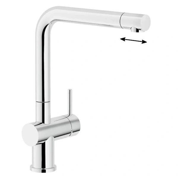 Смеситель для кухни Nobili Live LV00113 с поворотным изливом