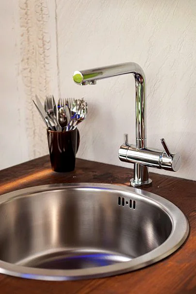 Смеситель для кухни Omoikiri Nagano-C + Pure drop Lite хром 4146.8028