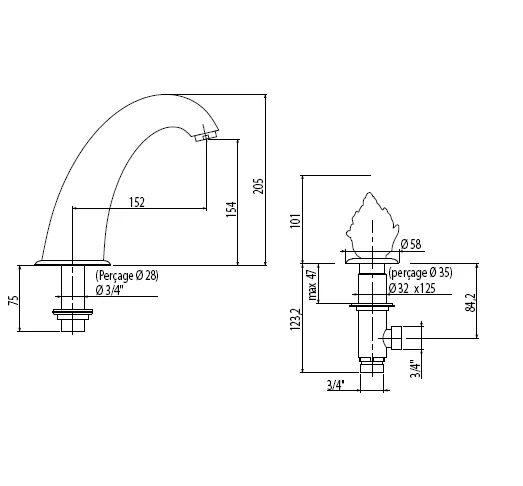 Смеситель для кухни Migliore Oxford 2590 однорычажный