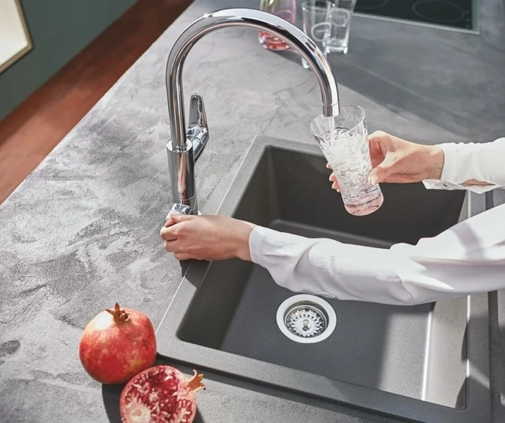 Смеситель для кухни с функцией фильтрации воды Grohe Blue 30385000