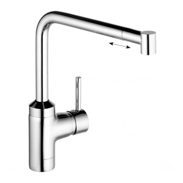 Смеситель для кухни Kludi L-ine хром 428210577