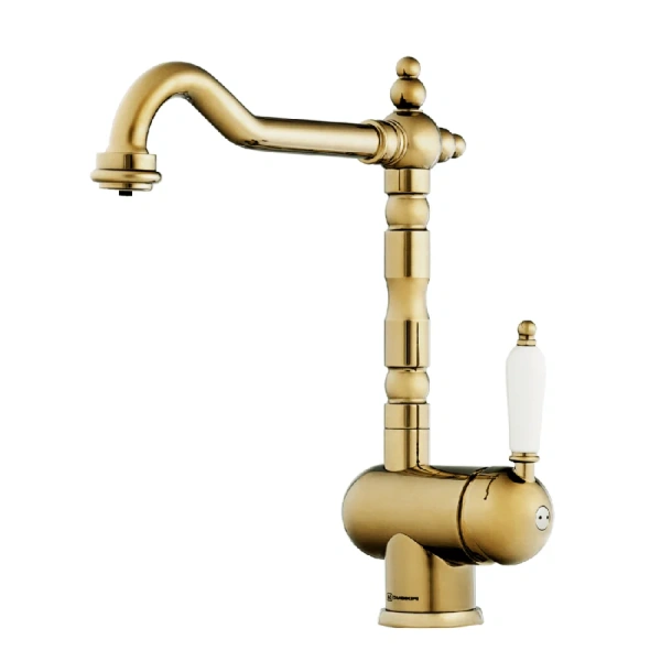 Смеситель для кухни Omoikiri Kyoto 2 Plus-AB античная латунь 4994349