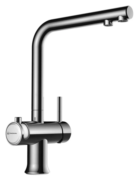 Смеситель для кухни Omoikiri Hotaru-C-WH хром/белый 4994051