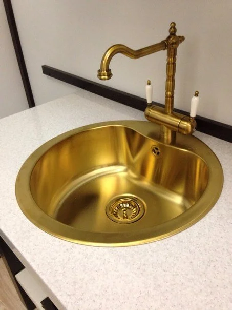 Смеситель для кухни Omoikiri Amagasaki-АB античная латунь 4994292