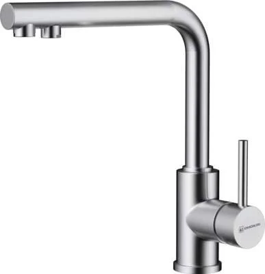 Смеситель для кухни Omoikiri Nakagawa 2 Plus-BN нержавеющая сталь 4994342