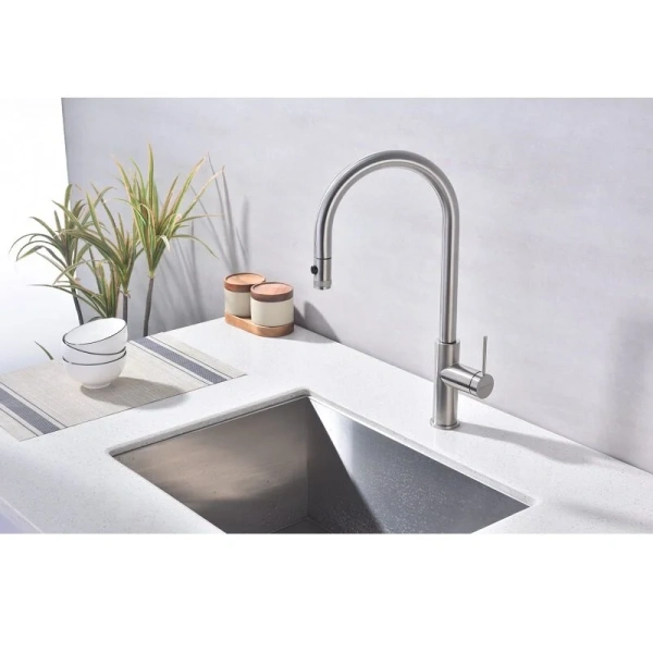 Смеситель для питьевой воды Paulmark Galant нержавеющая сталь Ga213077-BS