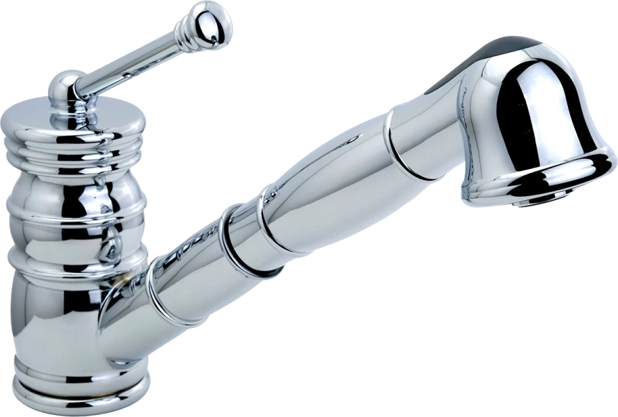 Смеситель для кухни Migliore Queen 18 с выдвижной лейкой