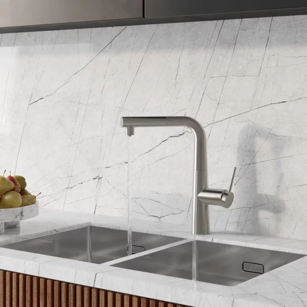 Смеситель для кухни IDDIS Pure сатин PURBNPFi05